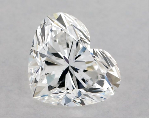 1.51 carat D-SI1 Natūralus Heart Deimantas (1)