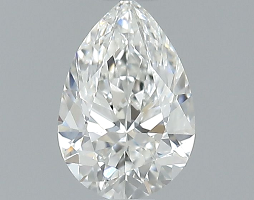 0.5 carat G-VS1 Natūralus Pear Deimantas (1)
