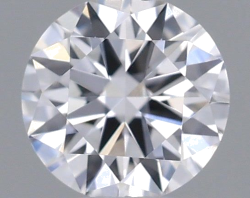 0.2 carat D-VVS2 Very Good cut Natūralus Round Deimantas (1)
