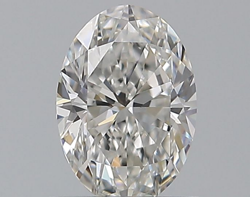 0.5 carat F-VVS2 Natūralus Oval Deimantas (1)