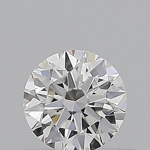 0.42 carat F-VVS2 Excellent cut Natūralus Round Deimantas (1)