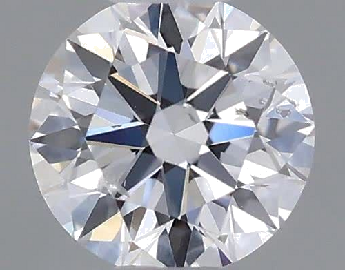 0.18 carat D-SI2 Excellent cut Natūralus Round Deimantas (1)