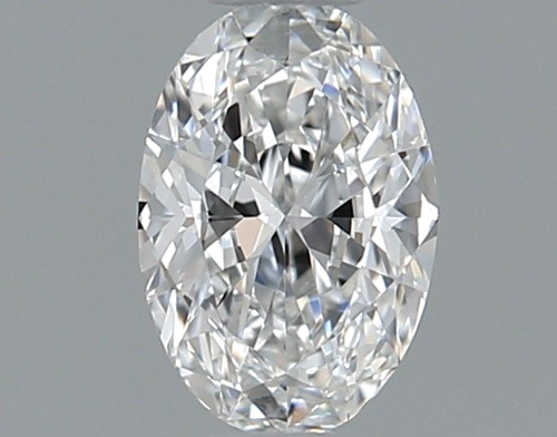 0.41 carat F-IF Natūralus Oval Deimantas (1)