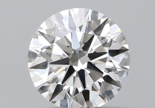0.38 carat F-VVS2 Excellent cut Natūralus Round Deimantas (1)