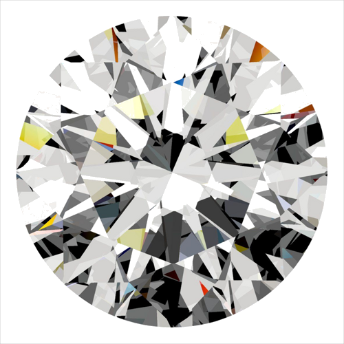 0.3 carat G-VS2 Excellent cut Natūralus Round Deimantas (1)