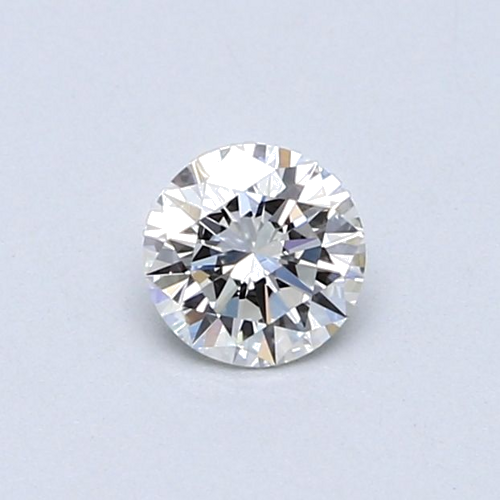 0.39 carat F-VVS2 Excellent cut Natūralus Round Deimantas (1)