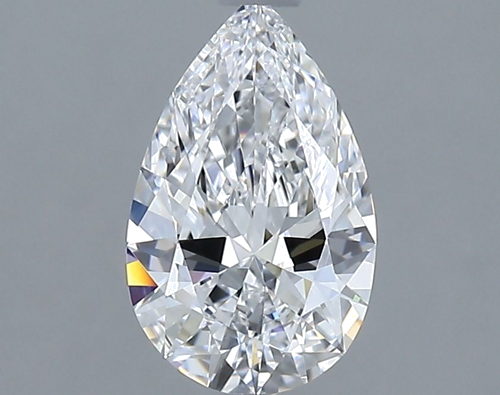 1.23 carat D-IF Natūralus Pear Deimantas (1)