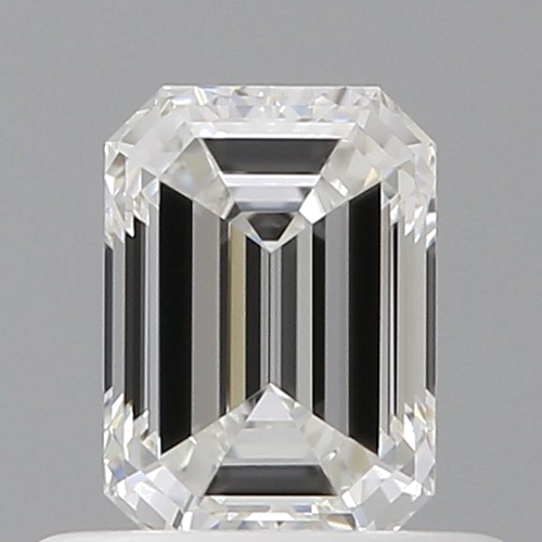 0.51 carat F-VVS2 Natūralus Emerald Deimantas (1)