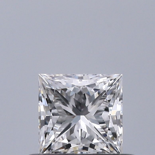 0.42 carat F-VVS2 Natūralus Princess Deimantas (1)