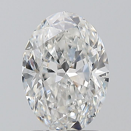 1.5 carat F-SI2 Natūralus Oval Deimantas (1)