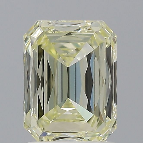 1.51 carat Fancy Light Yellow-FL Natūralus Radiant Deimantas (1)