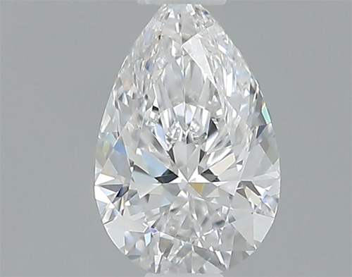 0.31 carat D-VS1 Natūralus Pear Deimantas (1)