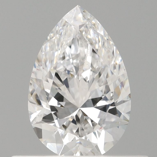 0.5 carat D-VS1 Natūralus Pear Deimantas (1)