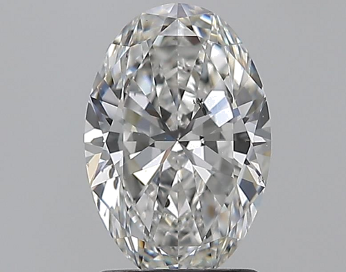 1.51 carat F-SI2 Natūralus Oval Deimantas (1)
