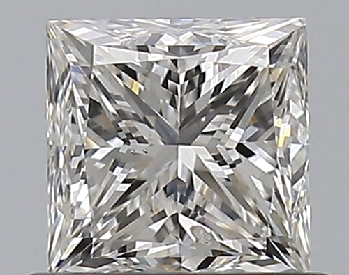 0.7 carat H-SI2 Natūralus Princess Deimantas (1)