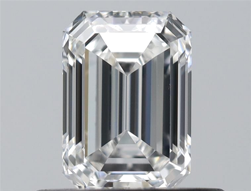 0.51 carat F-VVS2 Natūralus Emerald Deimantas (1)