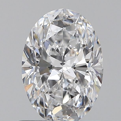 0.7 carat D-SI1 Natūralus Oval Deimantas (1)