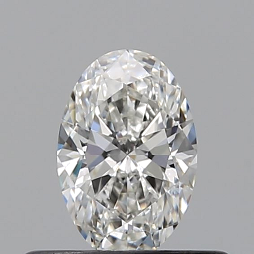 0.33 carat G-VVS1 Natūralus Oval Deimantas (1)