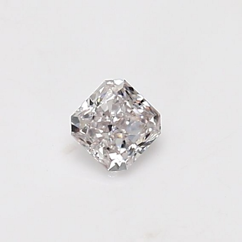 0.26 carat Very Light Pink-VS1 Natūralus Radiant Deimantas (1)