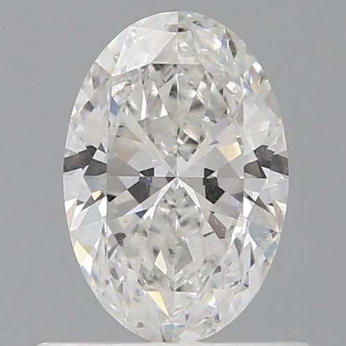 0.6 carat E-SI1 Natūralus Oval Deimantas (1)