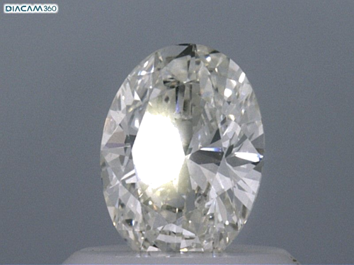 0.5 carat J-VVS1 Natūralus Oval Deimantas (1)