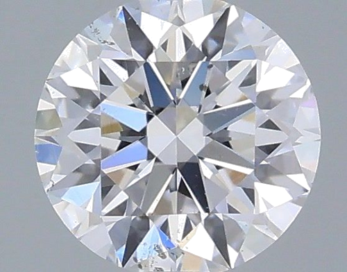 0.43 carat D-SI1 Excellent cut Natūralus Round Deimantas (1)
