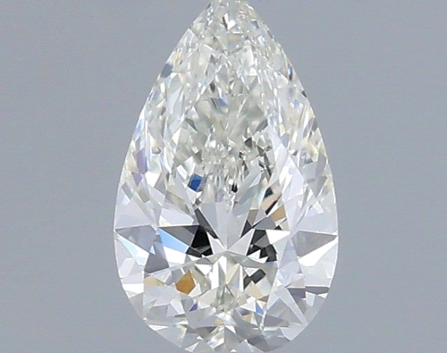0.33 carat F-IF Natūralus Pear Deimantas (1)
