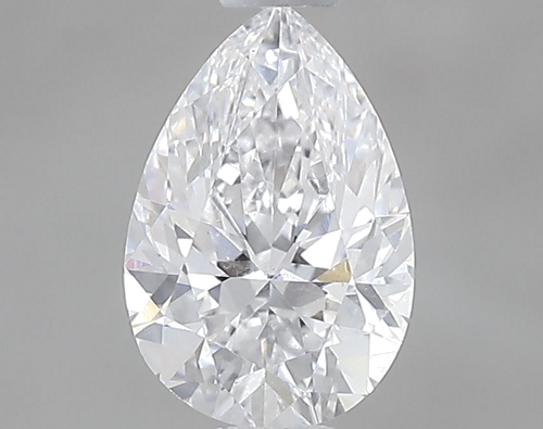 0.7 carat D-SI1 Natūralus Pear Deimantas (1)