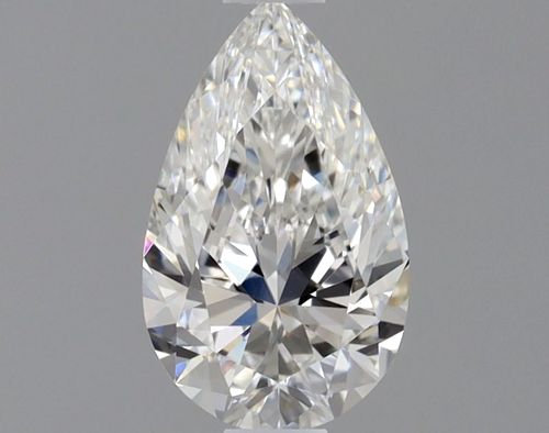 0.6 carat G-VS1 Natūralus Pear Deimantas (1)