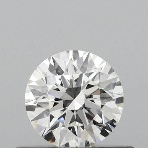 0.41 carat F-SI1 Excellent cut Natūralus Round Deimantas (1)