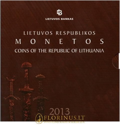 2013 Lithuania, Battles of the GDL, Litas coin BU set (2)