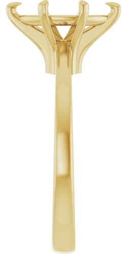 Sužadėtuvių Žiedas „Claw-Prong“ 14k yellow gold Marquise 10.5mm x 5.5mm (4)