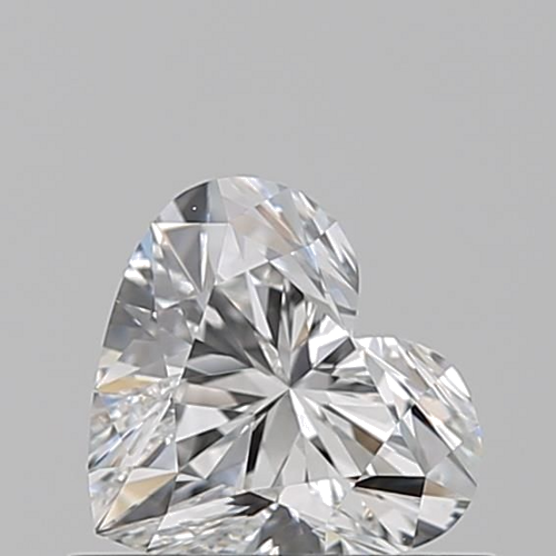 0.51 carat G-VS2 Natūralus Heart Deimantas (1)
