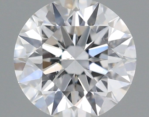 0.53 carat F-SI1 Excellent cut Natūralus Round Deimantas (1)