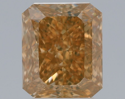 3.03 carat Fancy Deep Brownish Yellow-VS1 Natūralus Radiant Deimantas (1)