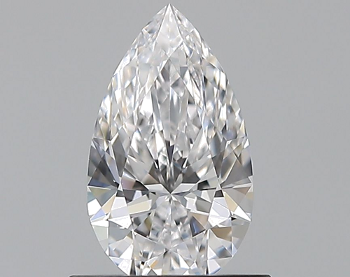 0.7 carat D-VVS2 Natūralus Pear Deimantas (1)