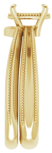 Sužadėtuvių Žiedas „Solitaire“ 585 Geltonojo Aukso Oval 8mm x 6mm (9)