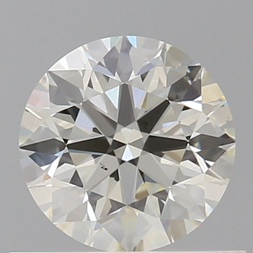 0.61 carat K-SI1 Excellent cut Natūralus Round Deimantas (1)