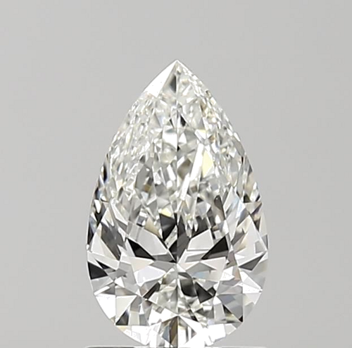 1.01 carat H-VVS2 Natūralus Pear Deimantas (1)