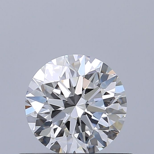 0.54 carat D-VVS2 Excellent cut Natūralus Round Deimantas (1)