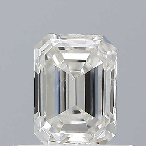 0.43 carat F-SI2 Natūralus Emerald Deimantas (1)