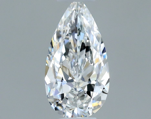 0.27 carat E-VVS1 Natūralus Pear Deimantas (1)