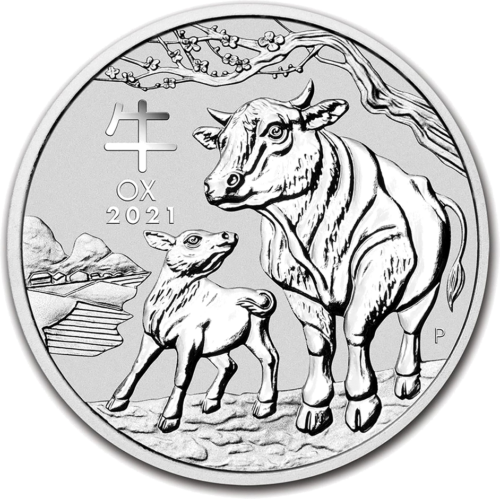 1 oz Year of the Ox 2021 (Lunar III) Australia silver coin (1)