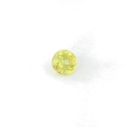 0.65 carat YELLOW Round Sphene (1)
