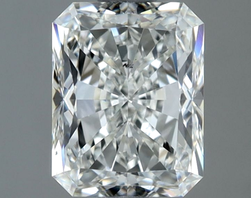 1.21 carat I-SI1 Natūralus Radiant Deimantas (1)