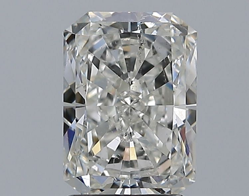 2.01 carat H-SI2 Natūralus Radiant Deimantas (1)