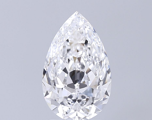 2.52 carat D-VS1 Natūralus Pear Deimantas (1)