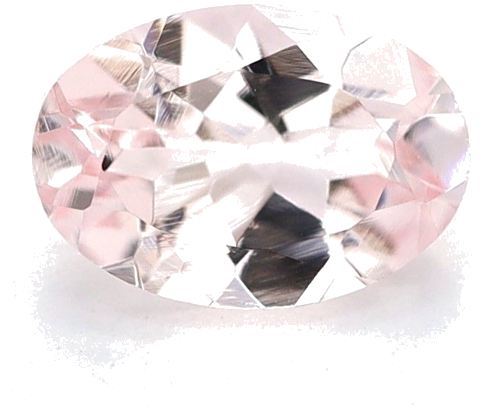 0.48 carat PINK Oval Morganite (1)