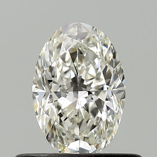 0.5 carat H-VS1 Natūralus Oval Deimantas (1)