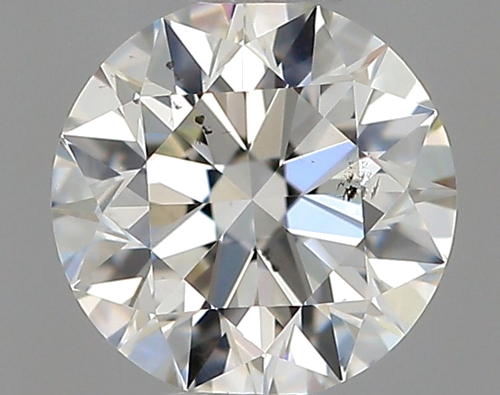 0.32 carat I-SI1 Excellent cut Natūralus Round Deimantas (1)